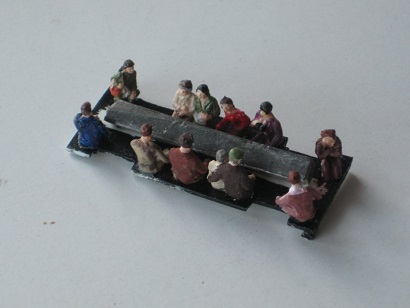 Passengers on New floor